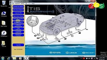 çen: MINI VCI V14.20.019 Toyota üçünTIS Techstream USB diaqnostika kabeli — 5