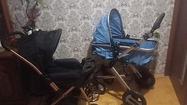 uşaq ucun əsgər paltarı: 2-i 1-də araba, Yaş: <1 ay — 1