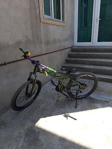 mini velosiped: Şəhər/dağ tipli velosiped – SAFIY markası - Rəng: zeytun-yaşıl — 3