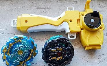 bas gitara: Beyblade partiya dəsti – iki fırlanan top və buraxılış qurğusu — 1