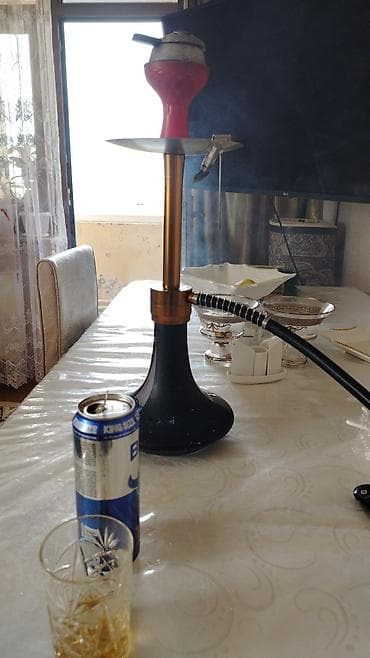 Şişə nərgilə (hookah) üsde 17 m lığ tutun kömrü muşdüyü hədyə –