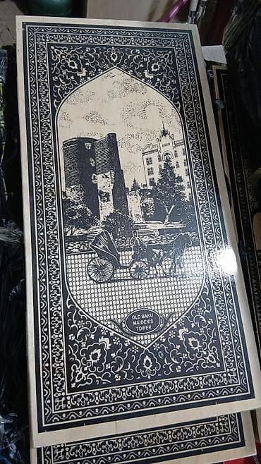 nerd sekilleri: Ağacdan hazırlanmış ikiüzlü stolüstü oyun dəsti - Material: təbii — 6