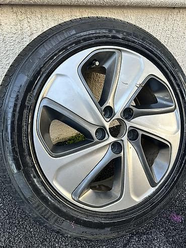 17 lik sam disk: Alüminium yüngül lehimli disk və təkər komplekt - Ölçü: 17" alüminium — 4