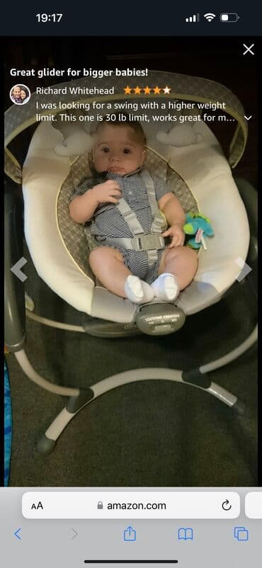 uwaq ucun mawin: Graco glider elektrikli yelləncən və anaqucağı 386 azn alınıb — 5