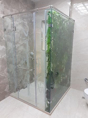 hamam dekoru: Yeni Üstü açıq kabina, Künc üçün, Pulsuz çatdırılma — 3