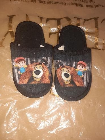 Детская обувь: Цвет - Черный Шлёпанцы, Calypso, Размер: 24, Унисекс — 1