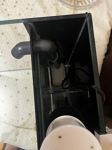 akvar: Hazir Okean akvariumu satilir. 40x40 a samp sistemidi ishigi motoru — 4