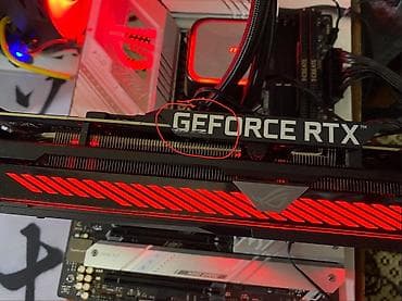 Asus Rog RTX 3060Tİ Çox sərin işləyir. FurMark testində 20 dəqiqə — 6