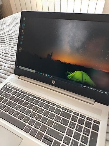 iphone 16e almaq: HP ProBook noutbuk - Model: HP ProBook (gümüşü korpus) - Ekran: 15.6" — 2