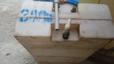 Baklar və çənlər: 200 LT Plastik su çəni – düzbucaqlı formalı, yığcam ölçülü model — 2