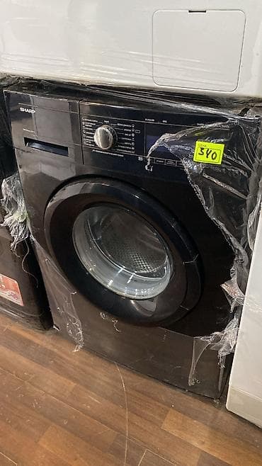 Ütülər və buxarlayıcılar: Paltaryuyan maşın Sharp, 6 kq, Avtomat, Qurutmasız — 1