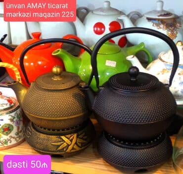 Yeni, rəng - Qara, Dəm caydanı, Çuqun, 1 l, Türkiyə lalafo.az -da Yeni, rəng - Qara, Dəm caydanı, Çuqun, 1 l, Türkiyə