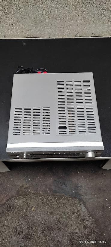 tuner satilir: Denon DRA-F101 AM/FM Stereo Receiver + orijinal pult - Kompakt “slim” — 4