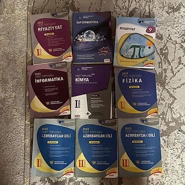 Velosiped ehtiyyat hissələri: Riyaziyyat Testlər 9-cu sinif, DİM, 1-ci hissə, 2023 il — 1