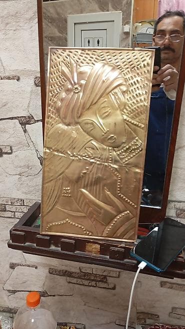 aqlay das: Mis və bürüncdən əl işləri – relyef dekor lövhələr və dekorativ boşqab — 1