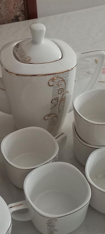 çay servis: Çay dəsti, rəng - Ağ, 12 nəfərlik, Türkiyə — 5
