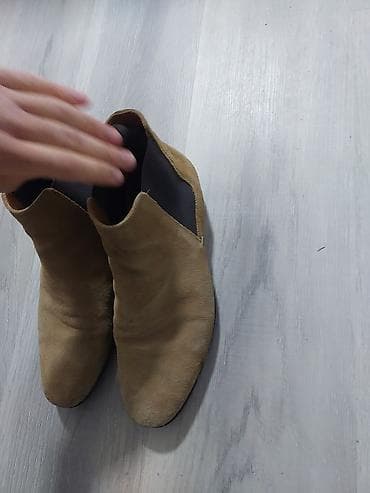 yay ayaqqabı: Zara Kişi üçün süet Chelsea tipli botlar - Model: Chelsea bot - — 6