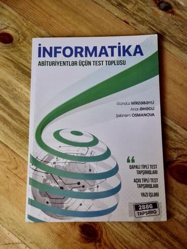 informatika pdf download: “İnformatika – Abituriyentlər üçün test toplusu” kitabı Təsvir: - — 1