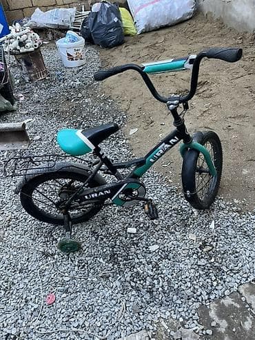 İki təkərli Uşaq velosipedi 16", sürətlərin sayı: 1