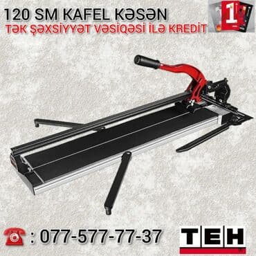 hovuz kafelləri: Yeni Kafel kəsən stanok, 1200 mm, Zəmanətli — 1