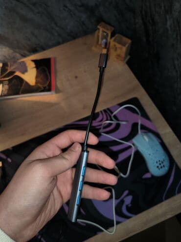 Foto və videokameralar: Oyun seti satılır Mini klaviatura (bir əllik, gaming üçün çox rahat) — 4