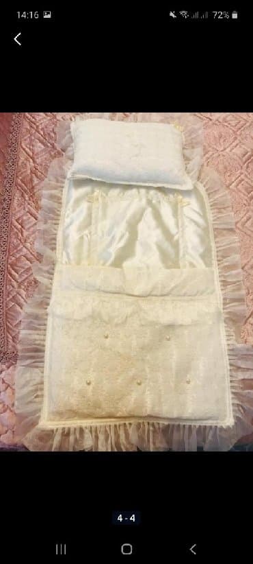 uşaqlar üçün təbii dublyonkalar: Yeni doğulmuş KÖRPƏ üçün istifadə olunmuyub təzədi -Ədyal yastiq və — 1