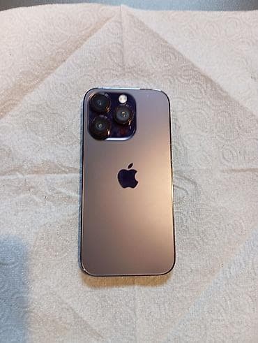 IPhone 14 Pro, 128 GB, Deep Purple, Simsiz şarj