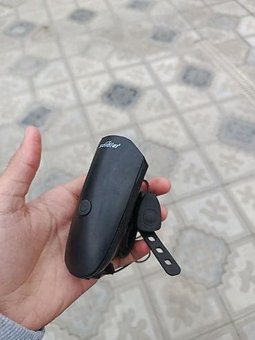 Velosiped üçün ön işıq və siqnal (səsgücləndirici) – Softver brendi -