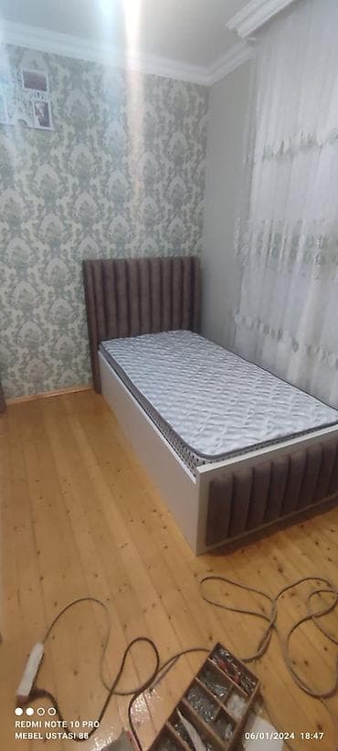 Oğlan və qız üçün, Yeni, Çarpayı, Bazalı, Matrassız, Siyirməsiz — 9