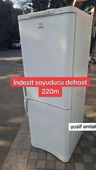 2 qapılı Indesit Soyuducu Satılır, rəng - Ağ