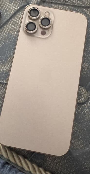 dubai 13 pro max: IPhone 12 Pro Max, 256 GB, Qızılı, Face ID — 4