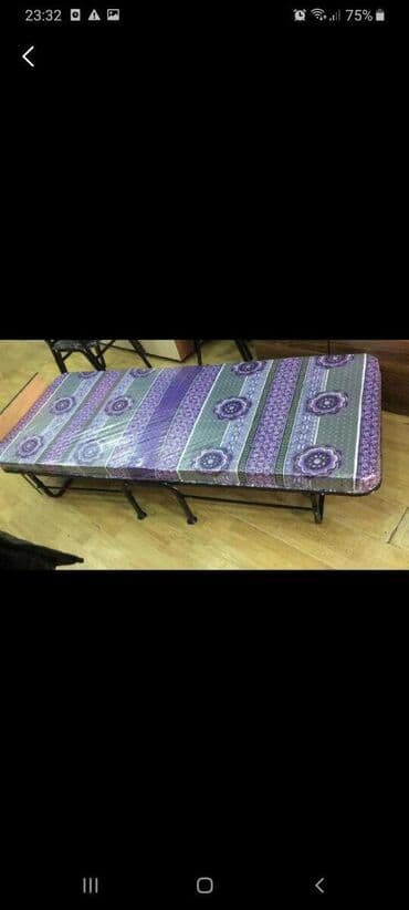 купить раскладушку в баку: Новый, Раскладушка с мочалкой — 13