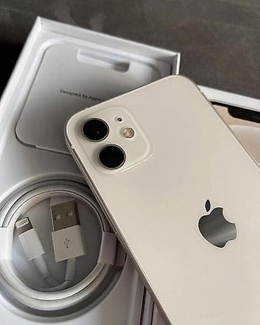 12 iphone: IPhone 12, 128 GB, Ağ, Zəmanət, Kredit, Simsiz şarj — 3