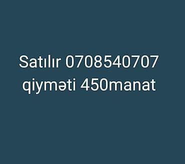 Nömirə satılır qiyməti 450manat