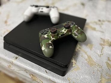 PS4 Slim FC 25 Battlefield1 Rdr2 Spiderman Və Deluxe aboneliyi — 1