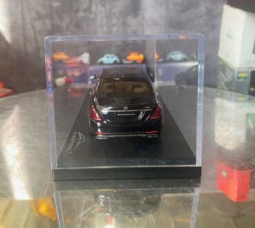 maşın modeli: Коллекционная модель Mercedes-Maybach S-class X222 obsidian black 2019 — 13