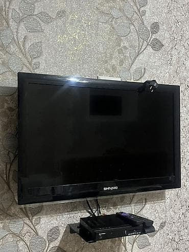 Смарт ТВ приставки: Б/у Телевизор Shivaki LCD 32" HD (1366x768), Самовывоз — 1
