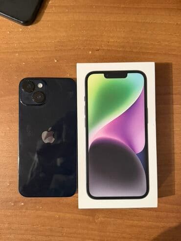 ip 11 ekran: IPhone 14, Qara, Face ID — 1
