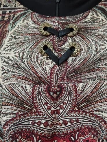 qara cins pencekler: Повседневное платье, Миди, 3XL — 2