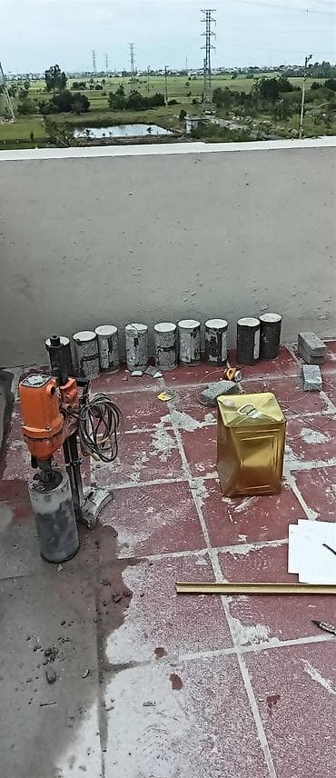 döşeme: Beton kəsimi və almazla dəlik açma xidməti - Armaturlu beton, daş — 9