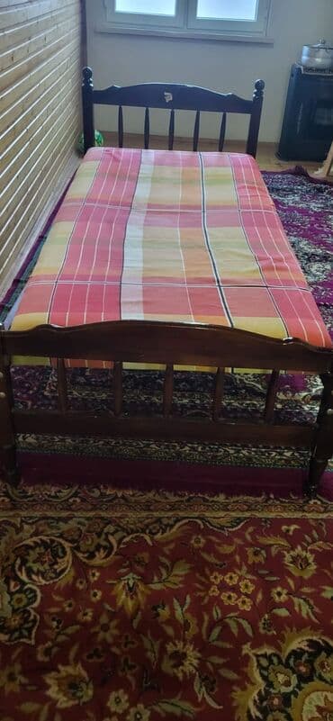 İşlənmiş, Təknəfərlik çarpayı, Bazasız, Matrassız, Siyirməsiz, Azərbaycan