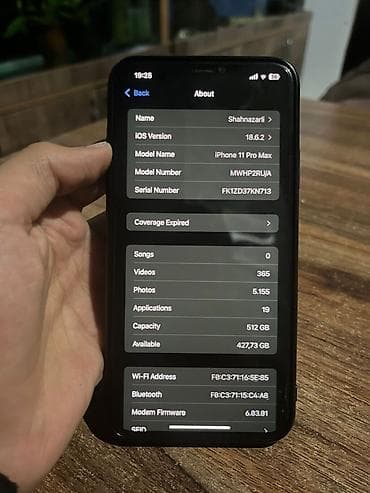 iphone 11 pro ref: IPhone 11 Pro Max, 512 GB, Gümüşü — 2