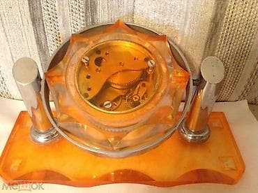 duvar saat: 100 % Orjinal Kəhraba Saat Çelyabinskiy. Təmiz Yantar daşıdı. Antik — 3