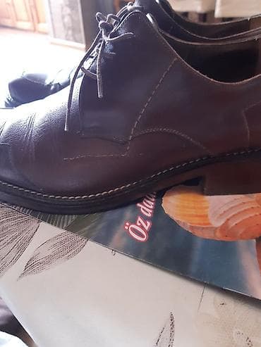 Туфли мужские испанские 43 раз.кожанные коричневые 50 ман.и черные