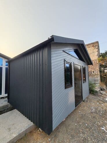 das yun: 🇦🇿AZƏRBAYCANDA İLK DƏFƏ!!! ⚜️MOBİL BAĞ EVİ 12-120kv.m — 1