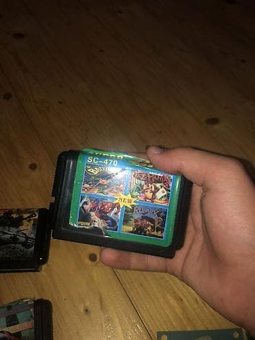 samsung dvd player: Mega Drive/SEGA üçün oyun kartricləri dəsti - Platforma: SEGA Mega — 5