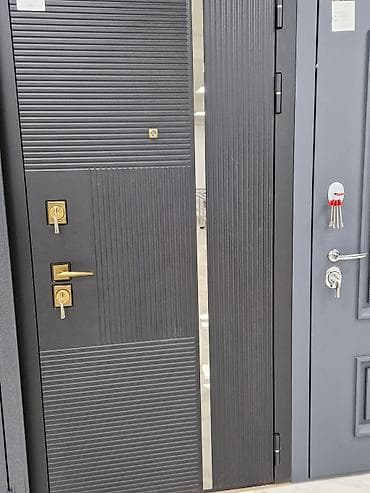 Quru inşaat materialları: Mənzil üçün Yeni Giriş qapısı 90x205 sm Glazok ilə, Zəmanətli, Ödənişli quraşdırma, Ödənişli çatdırılma — 2