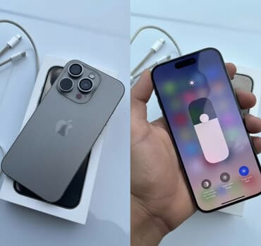 IPhone 15 Pro, 256 GB, Natural Titanium, Face ID