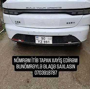 kredit maşin: Axtarış elanıdır: Avtomobil dövlət nömrə nişanı itirilib. Məlumat: - — 1