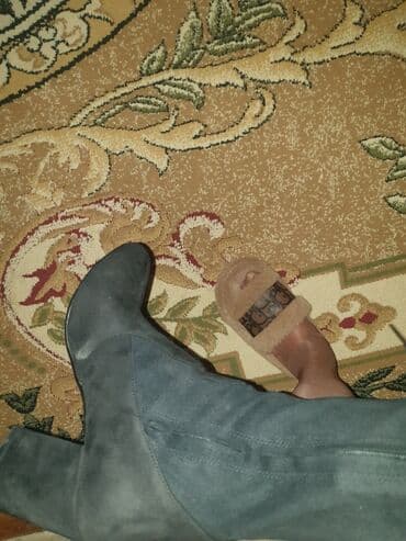 Basanoşka və səndəllər: Ölçü: 39.5, rəng - Qara, Yeni — 4